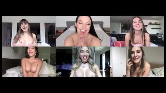 Zoom会议上的隔离性爱派对【LanaRhoades】 视频缩图